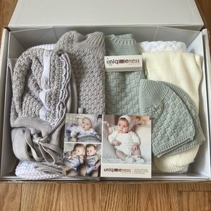 Luxury Baby Infant Clothing Blanket NWT, Never Opened Gift Box-Uniqueness Austin